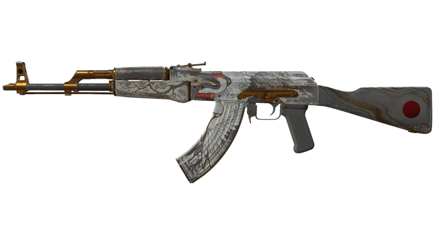 StatTrak™ AK-47 | Crane Flight (Battle-Scarred)
