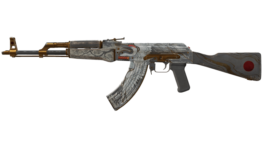 StatTrak™ AK-47 | Crane Flight (Battle-Scarred)