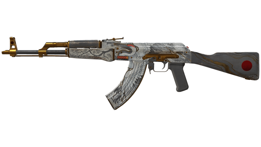 StatTrak™ AK-47 | Crane Flight (Battle-Scarred)