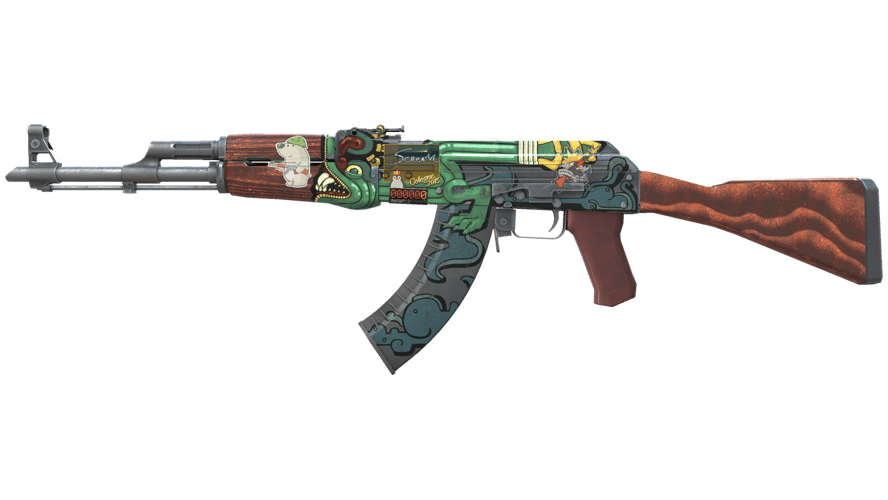 StatTrak™ AK-47 | Fire Serpent (Field-Tested)