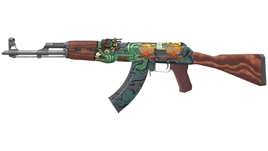StatTrak™ AK-47 | Fire Serpent (Minimal Wear)
