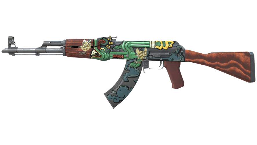 StatTrak™ AK-47 | Fire Serpent (Minimal Wear)