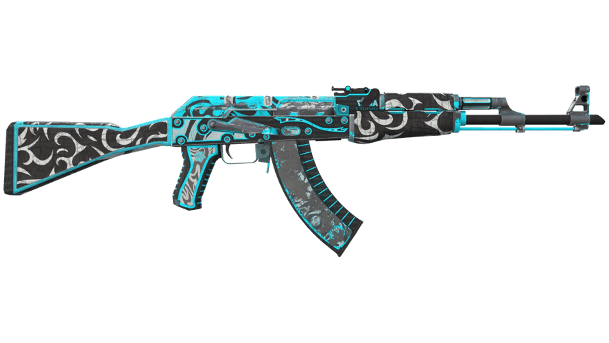 StatTrak™ AK-47 | Снежный вихрь (Закалённое в боях)
