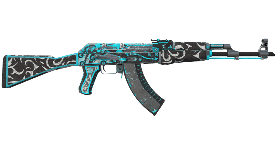 StatTrak™ AK-47 | Снежный вихрь (Закалённое в боях)