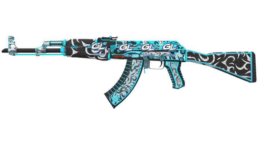 StatTrak™ AK-47 | Снежный вихрь (Немного поношенное)