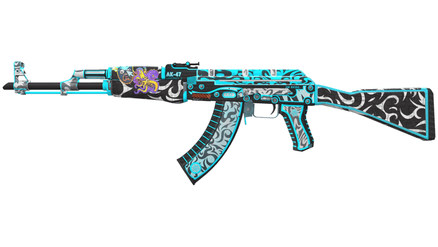 StatTrak™ AK-47 | Frontside Misty (Minimal Wear)