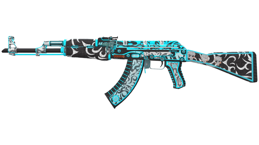 StatTrak™ AK-47 | Frontside Misty (Minimal Wear)