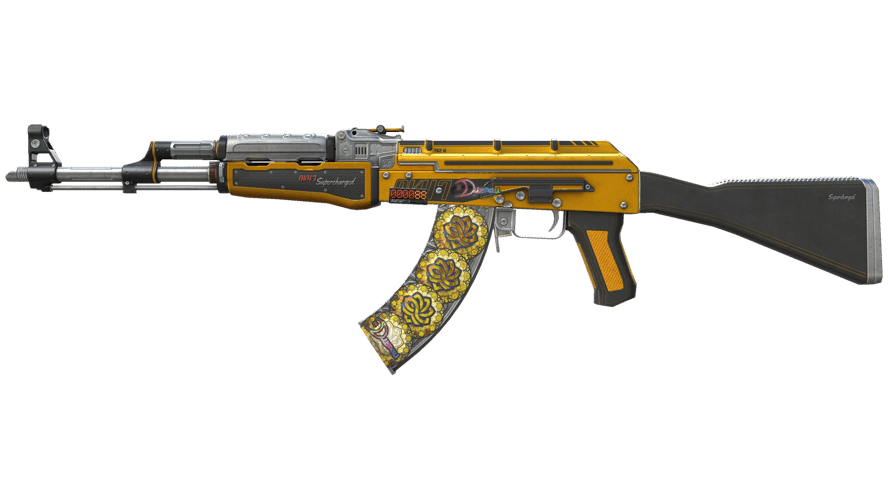 StatTrak™ AK-47 | Fuel Injector (Well-Worn)
