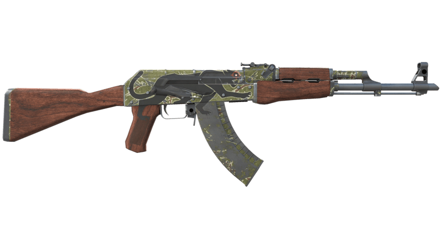 StatTrak™ AK-47 | Jaguar (Battle-Scarred)