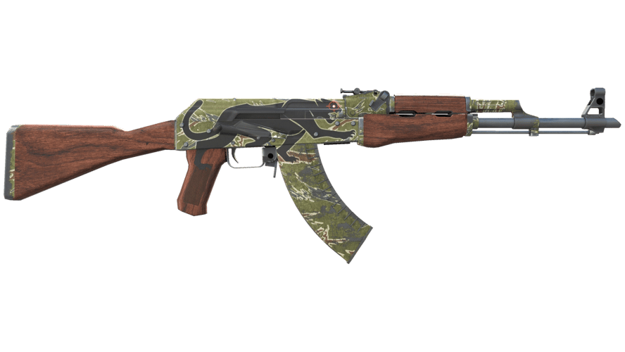 StatTrak™ AK-47 | Jaguar (Well-Worn)