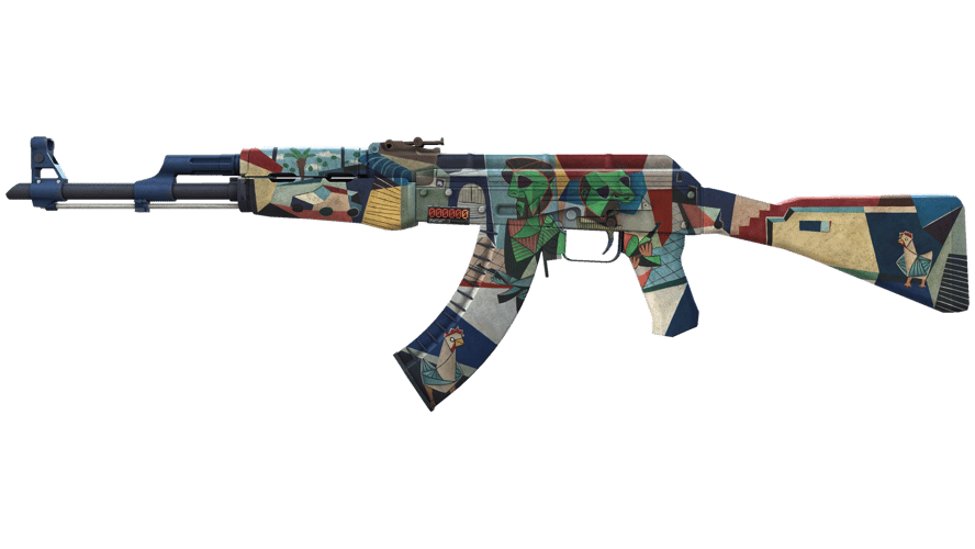 StatTrak™ AK-47 | Leet Museo (Well-Worn)