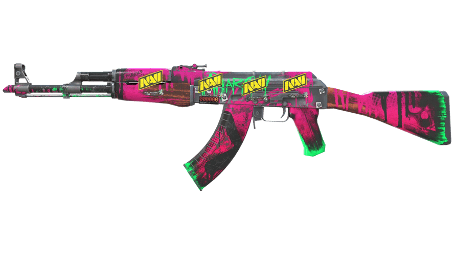 StatTrak™ AK-47 | Neon Revolution (Battle-Scarred)