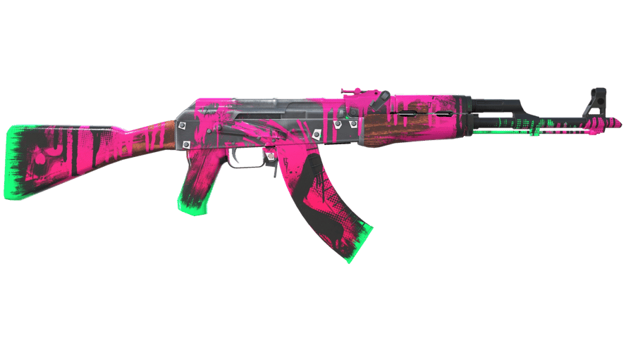 StatTrak™ AK-47 | Neon Revolution (Factory New)