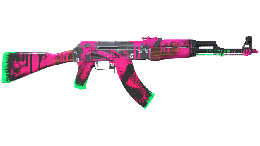 StatTrak™ AK-47 | Neon Revolution (Factory New)