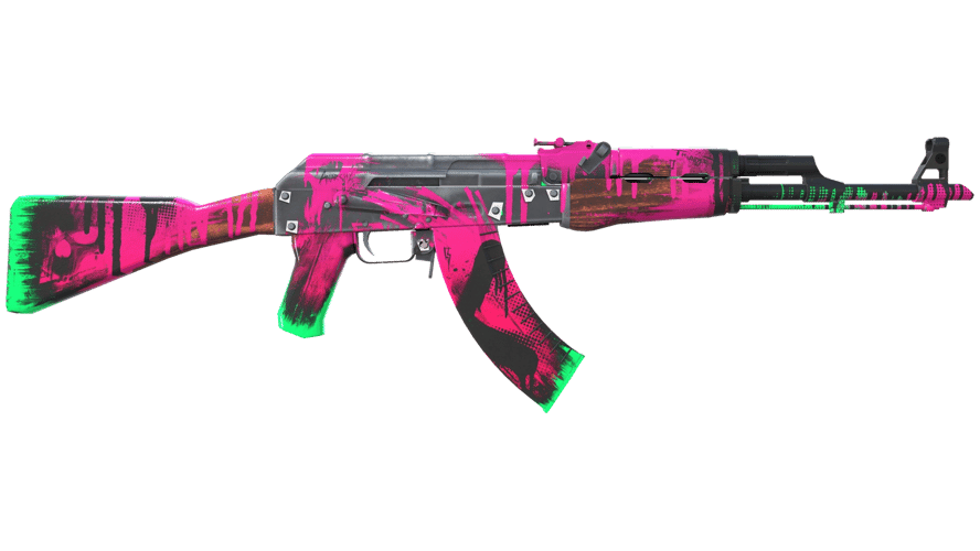 StatTrak™ AK-47 | Neon Revolution (Factory New)