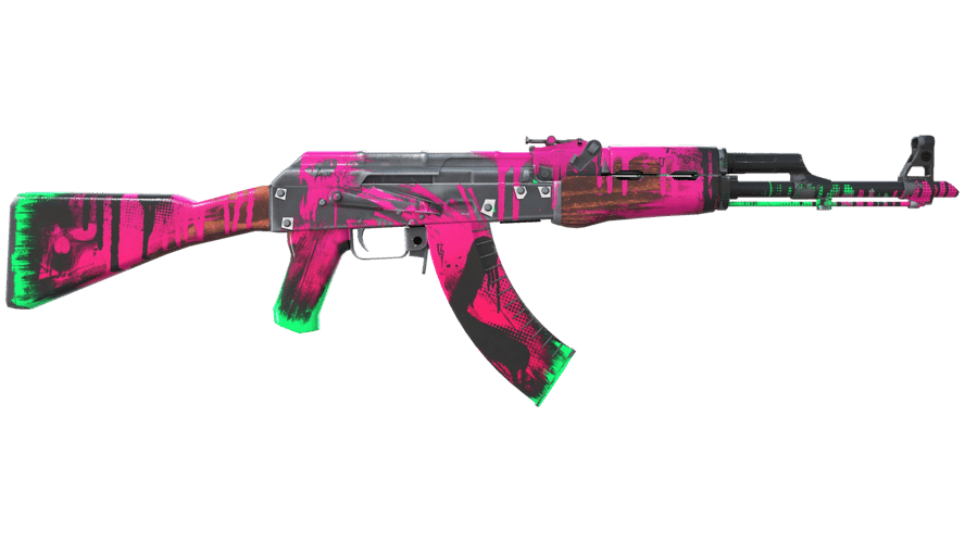 StatTrak™ AK-47 | Neon Revolution (Field-Tested)