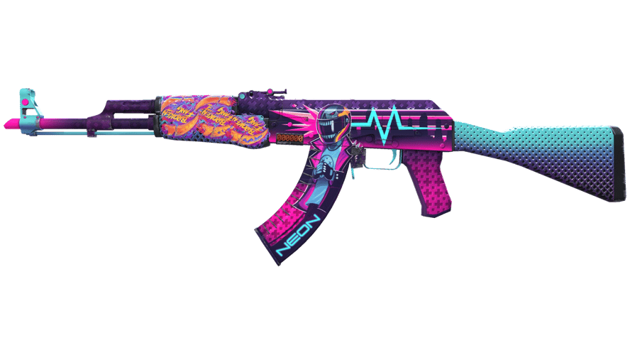 StatTrak™ AK-47 | Неоновый гонщик (Прямо с завода)