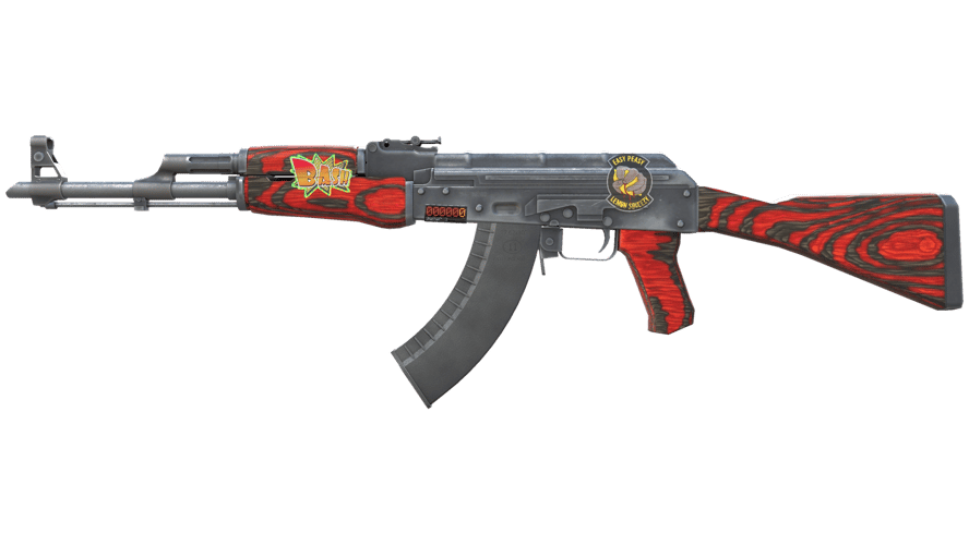 StatTrak™ AK-47 | Red Laminate (Well-Worn)