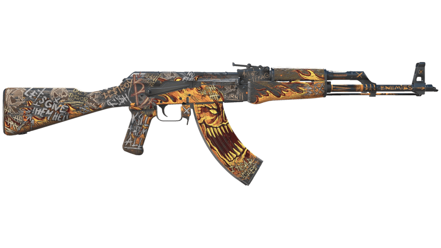 StatTrak™ AK-47 | Searing Rage (Factory New)