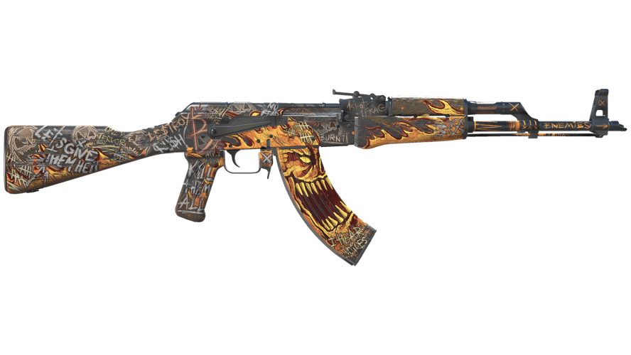 StatTrak™ AK-47 | Searing Rage (Factory New)