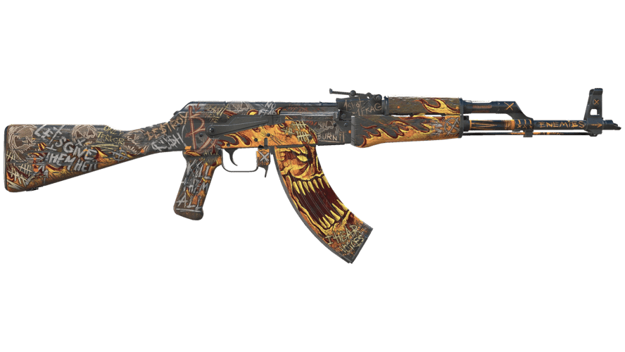 StatTrak™ AK-47 | Searing Rage (Field-Tested)