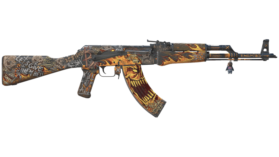 StatTrak™ AK-47 | Searing Rage (Field-Tested)