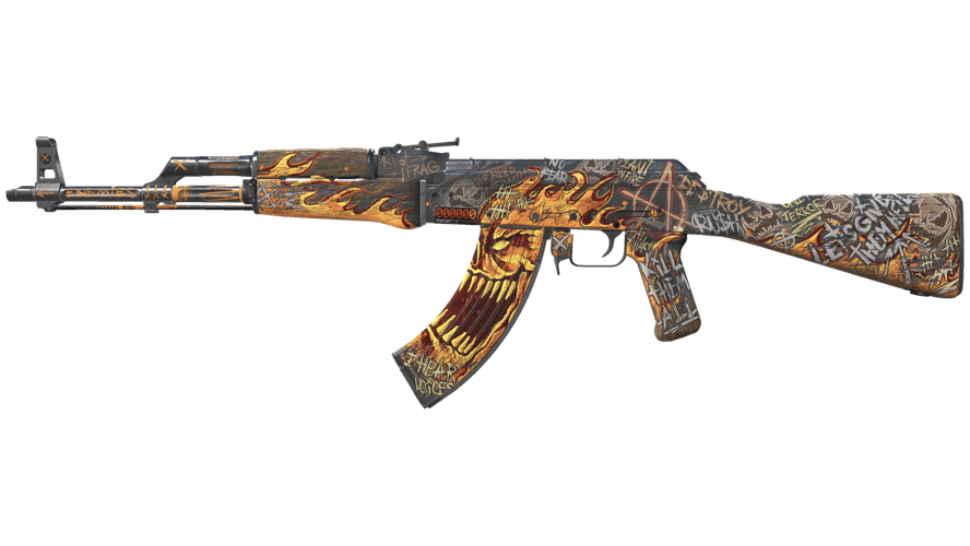 StatTrak™ AK-47 | Searing Rage (Minimal Wear)