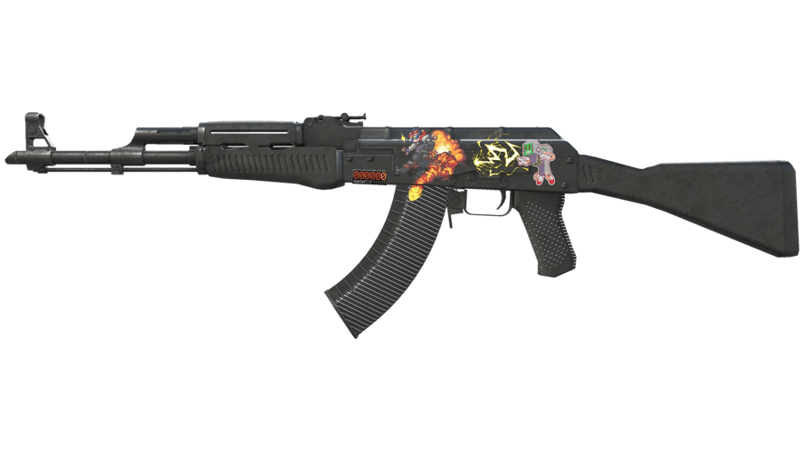 StatTrak™ AK-47 | Slate (Battle-Scarred)