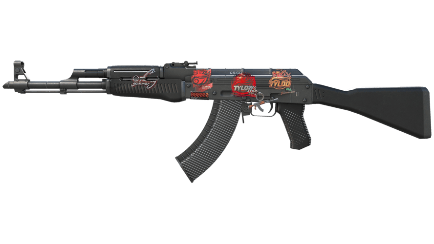 StatTrak™ AK-47 | Сланец (После полевых испытаний)