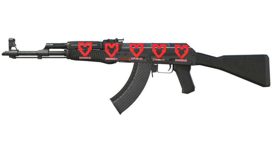 StatTrak™ AK-47 | Slate (Well-Worn)