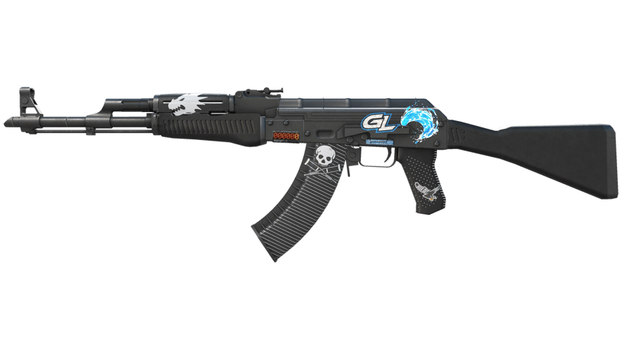 StatTrak™ AK-47 | Slate (Well-Worn)