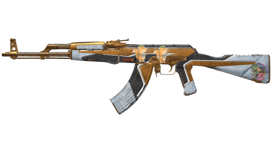 StatTrak™ AK-47 | The Oligarch (Battle-Scarred)