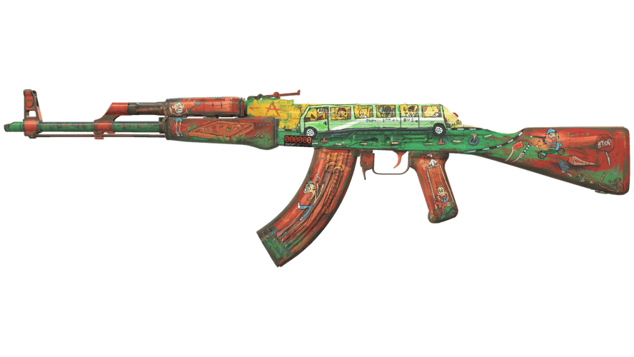 StatTrak™ AK-47 | The Outsiders (Factory New)