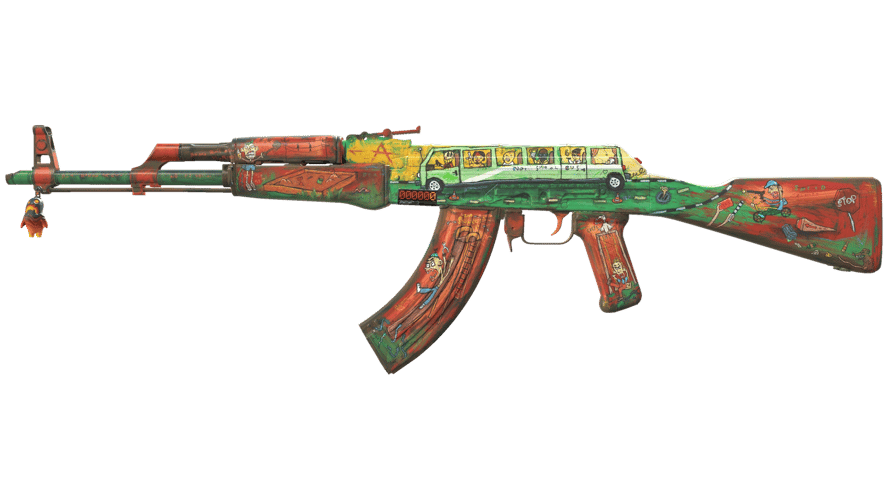 StatTrak™ AK-47 | The Outsiders (Minimal Wear)