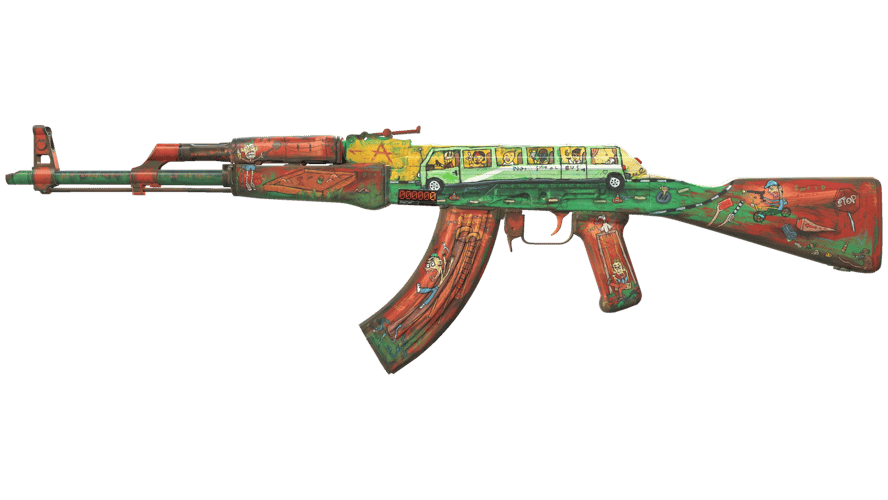 StatTrak™ AK-47 | Дилетанты (Немного поношенное)