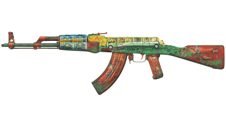 StatTrak™ AK-47 | The Outsiders (Minimal Wear)
