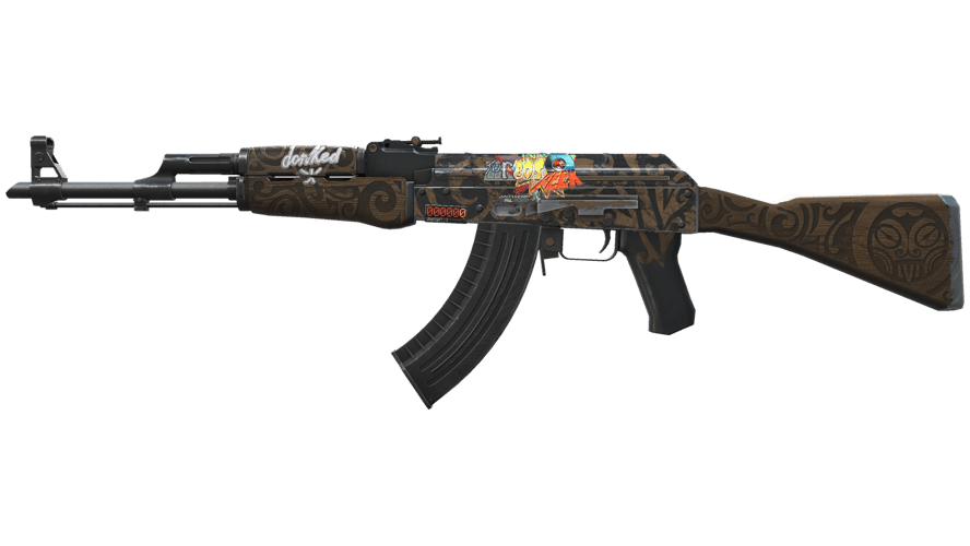 StatTrak™ AK-47 | Uncharted (Battle-Scarred)