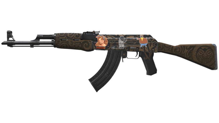 StatTrak™ AK-47 | Uncharted (Well-Worn)