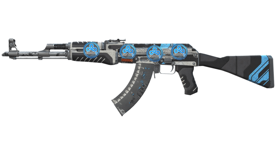 StatTrak™ AK-47 | Vulcan (Battle-Scarred)