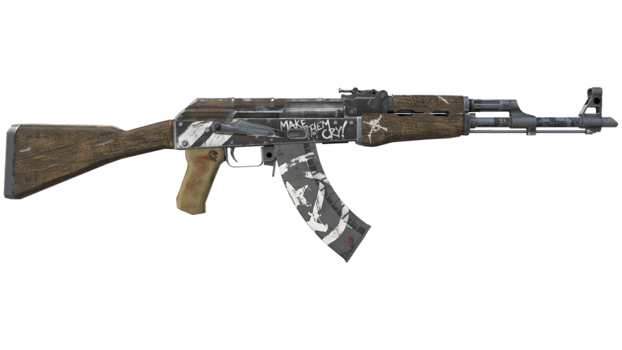 StatTrak™ AK-47 | Wasteland Rebel (Well-Worn)