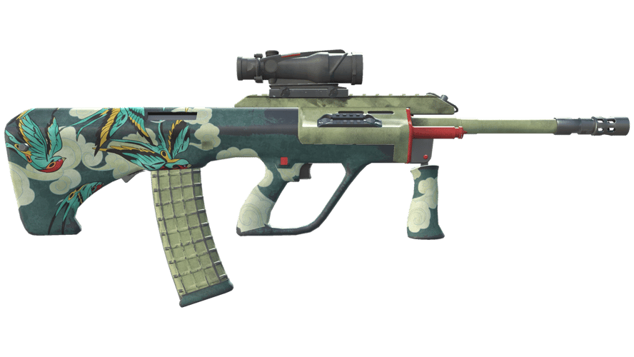 StatTrak™ AUG | Fleet Flock (Field-Tested)