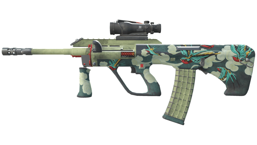 StatTrak™ AUG | Fleet Flock (Field-Tested)