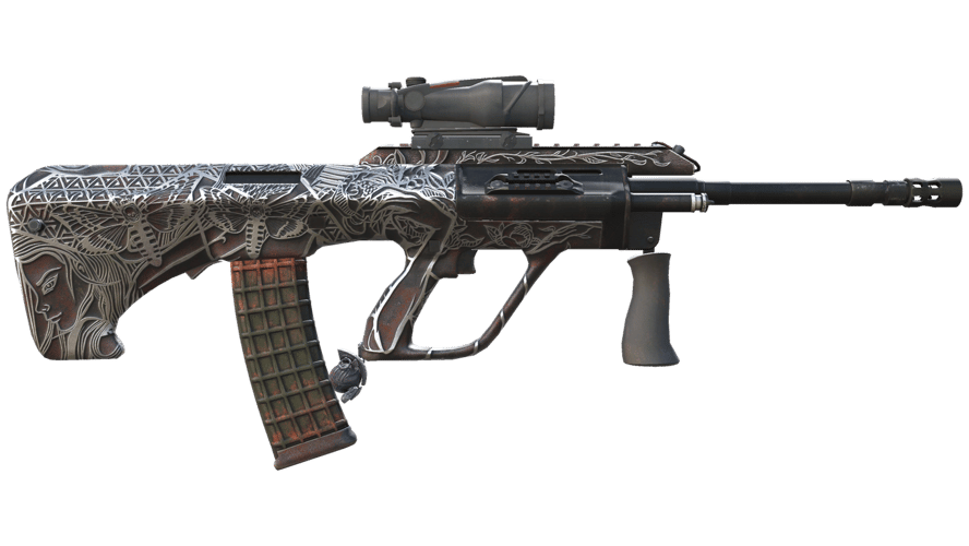 StatTrak™ AUG | Plague (Minimal Wear)