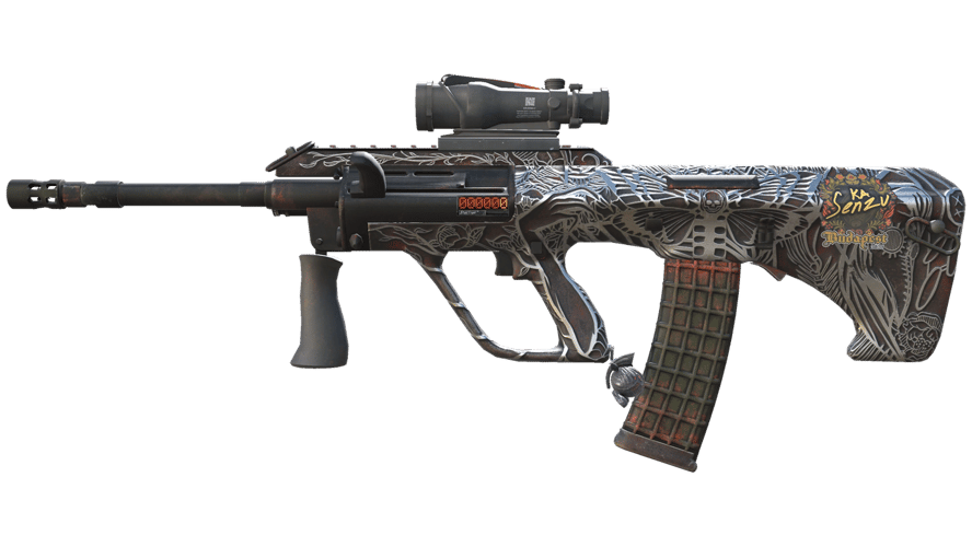 StatTrak™ AUG | Plague (Minimal Wear)