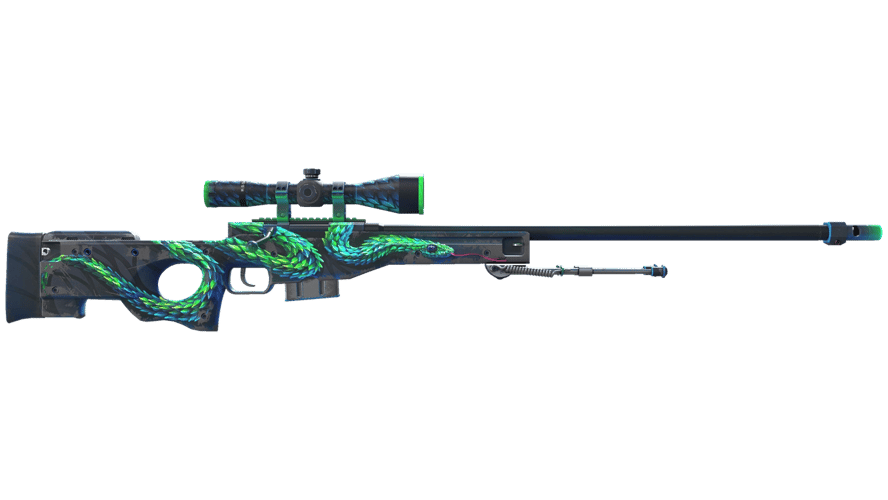 StatTrak™ AWP | Atheris (Well-Worn)
