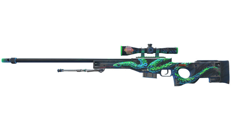 StatTrak™ AWP | Atheris (Well-Worn)