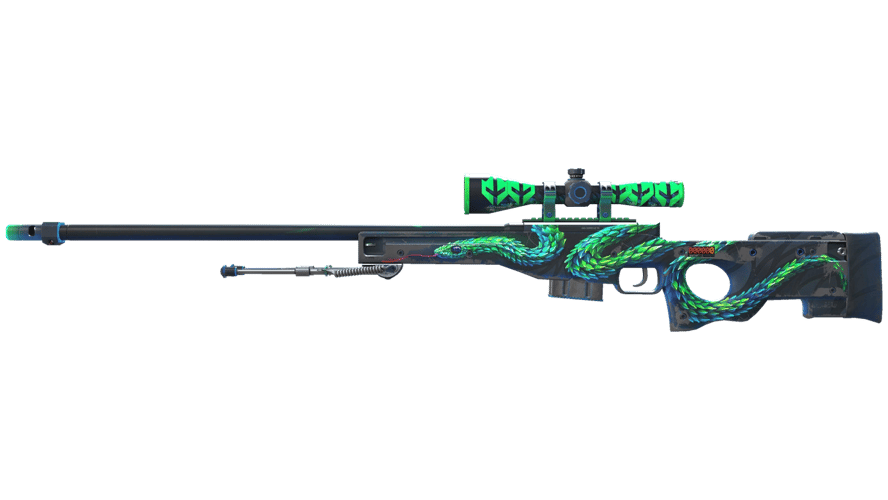 StatTrak™ AWP | Atheris (Well-Worn)