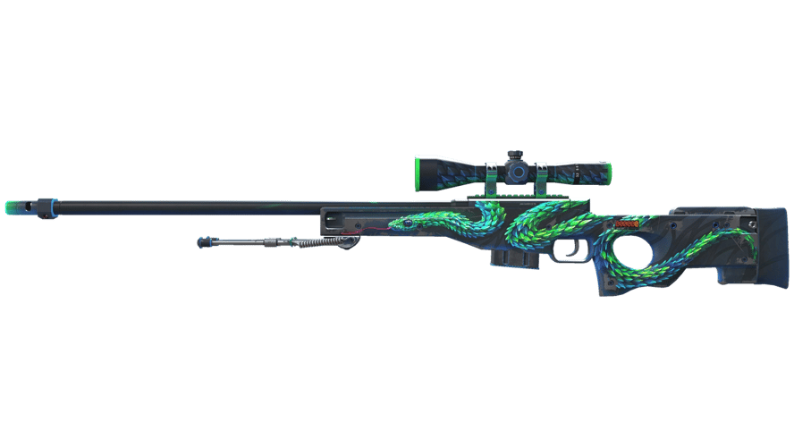 StatTrak™ AWP | Atheris (Well-Worn)