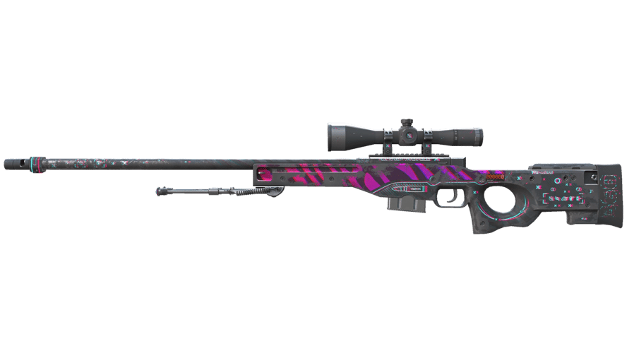 StatTrak™ AWP | Chromatic Aberration (Battle-Scarred)