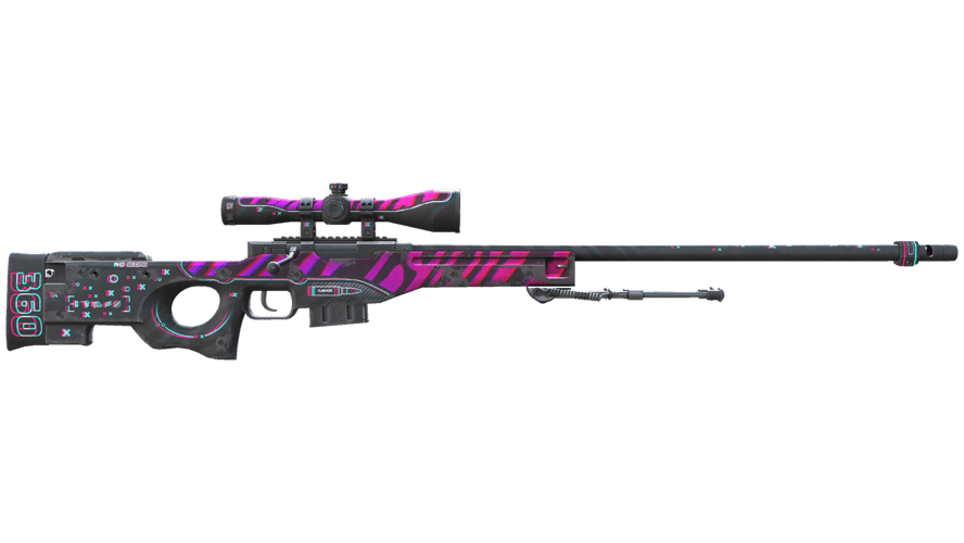 StatTrak™ AWP | Chromatic Aberration (Well-Worn)
